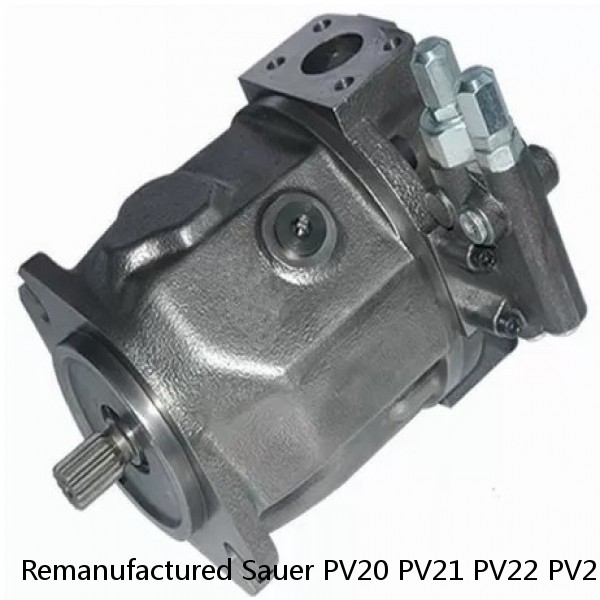 Remanufactured Sauer PV20 PV21 PV22 PV23 PV24 Hydraulic Piston Pump