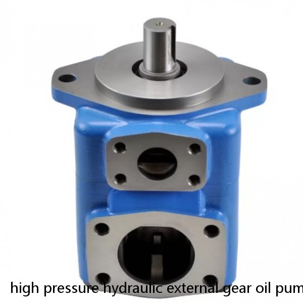 high pressure hydraulic external gear oil pump