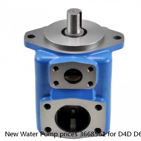 New Water Pump prices 3668561 for D4D D6D Engine EC210 Excavator