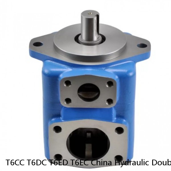 T6CC T6DC T6ED T6EC China Hydraulic Double Vane Pump For Denison